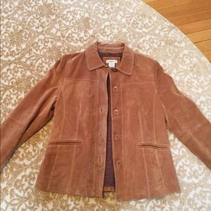 TravelSmith leather jacket